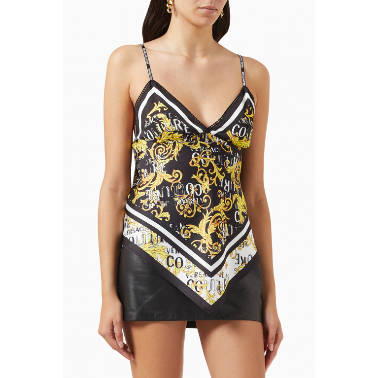 Versace Jeans Couture - Placed Logo Top in Nylon