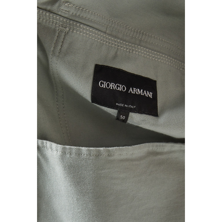 Giorgio Armani - Shirt Jacket in Denim Grey