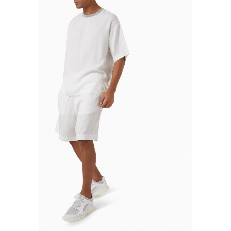 Giorgio Armani - Board Shorts in Lyocell White