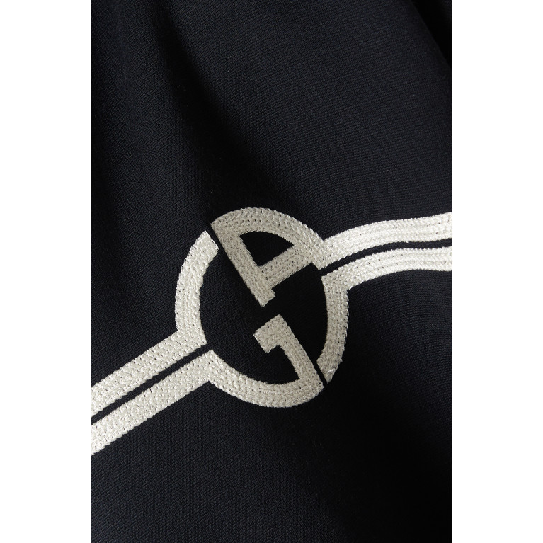 Giorgio Armani - Zipped Sweatshirt in Micromodal Jersey