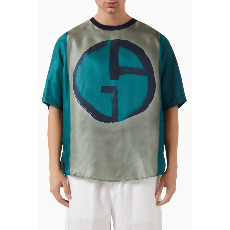 Giorgio Armani - Oversized T-shirt in Silk