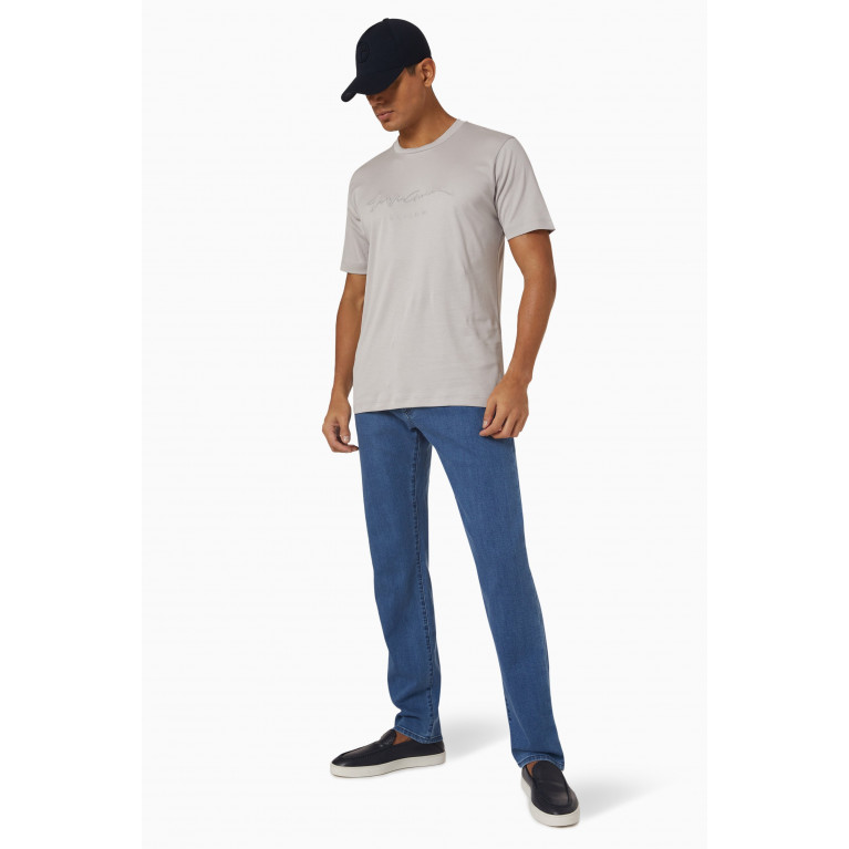 Giorgio Armani - Straight-leg Jeans in Cotton Denim