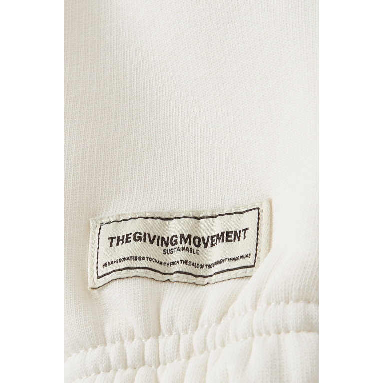 The Giving Movement - Lounge Sweatpants in Organic Fleece Neutral