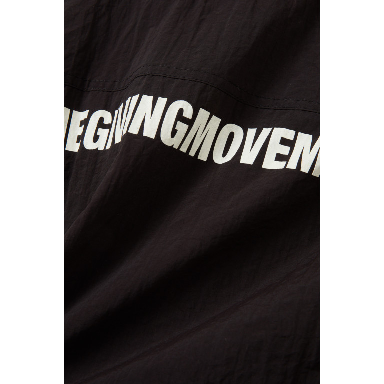 The Giving Movement - Logo Shacket in Nylon