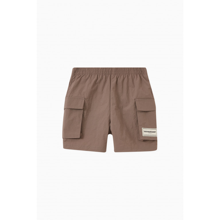 The Giving Movement - The Giving Movement - Cargo Shorts in Nylon Neutral