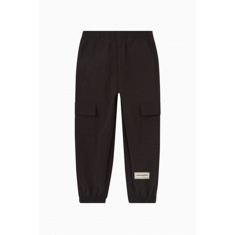 The Giving Movement - The Giving Movement - Cargo Pants in Nylon Black