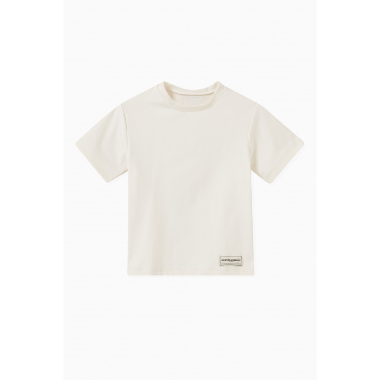 The Giving Movement - NY Regular COTTONSEY100© T-shirt in Organic Cotton-blend Neutral