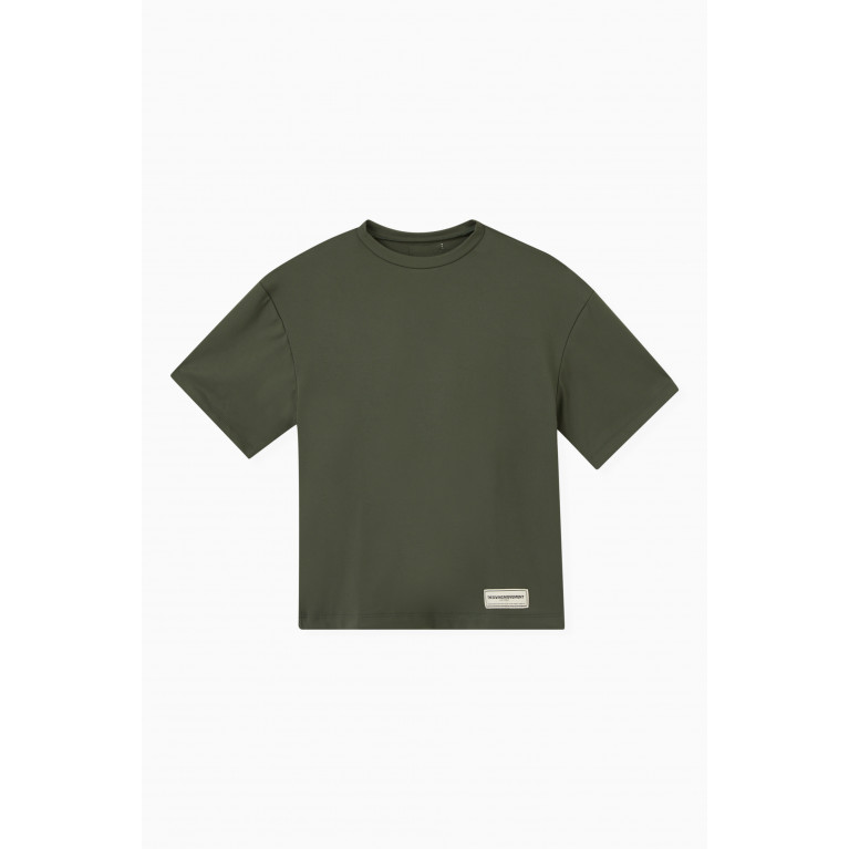 The Giving Movement - Logo Oversized T-shirt in SOFTSKIN100© Green