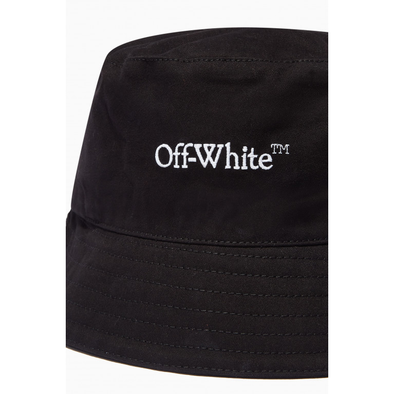 Off-White - Bookish Bucket Hat in Cotton