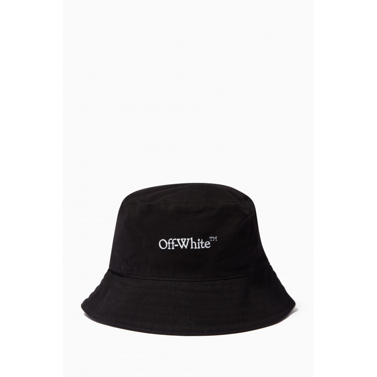 Off-White - Bookish Bucket Hat in Cotton