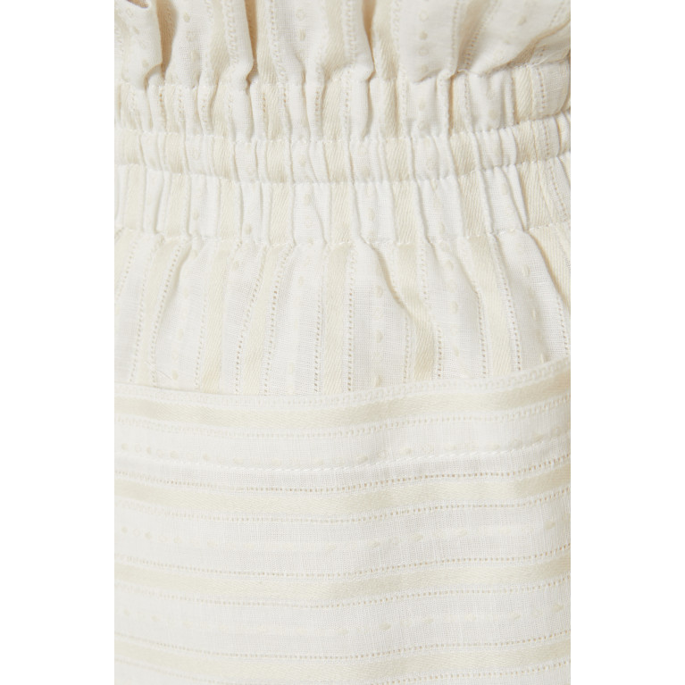 Shona Joy - Lindsay Paperbag Shorts in Cotton-linen