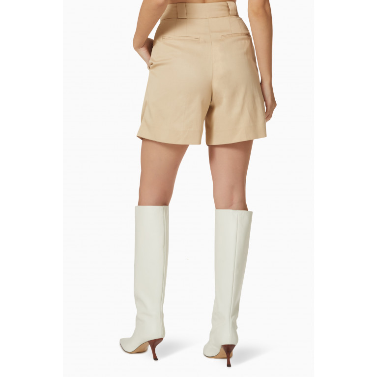Shona Joy - Sara Tailored Shorts in Tencel-blend