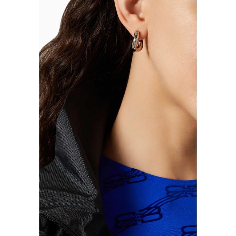 Balenciaga - Loop XXS Earrings in Brass