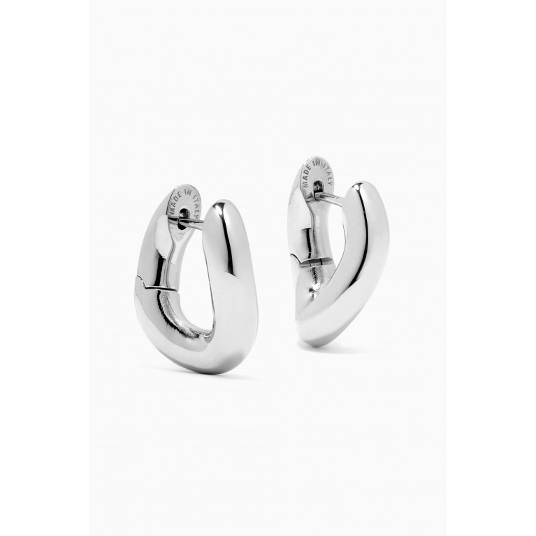 Balenciaga - Loop XXS Earrings in Brass