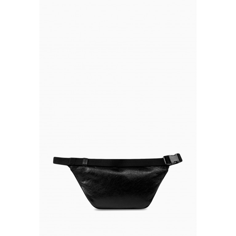 Balenciaga - Explorer Logo Belt Bag in Leather