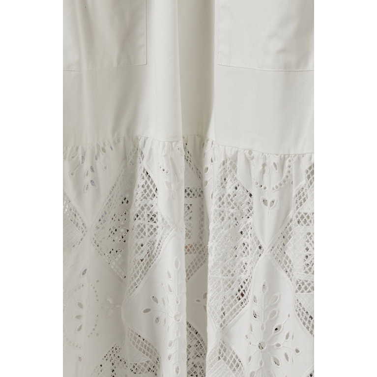 Shona Joy - Lori Patch Pocket Maxi Dress in Cotton