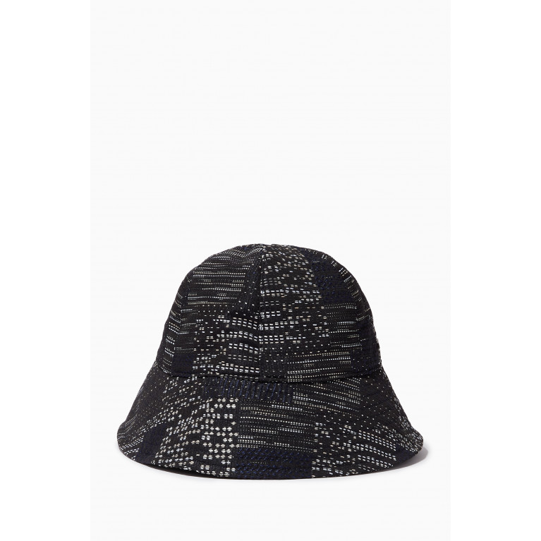 Emporio Armani - Woven Print Bucket Hat in Jacquard
