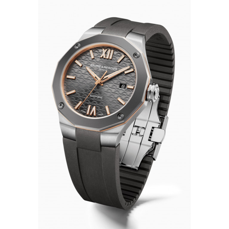 Baume & Mercier - Riviera Automatic Steel & Titanium Watch, 42mm