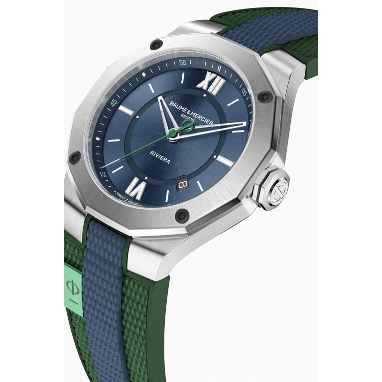 Baume & Mercier - Riviera Automatic Steel Watch, 42mm