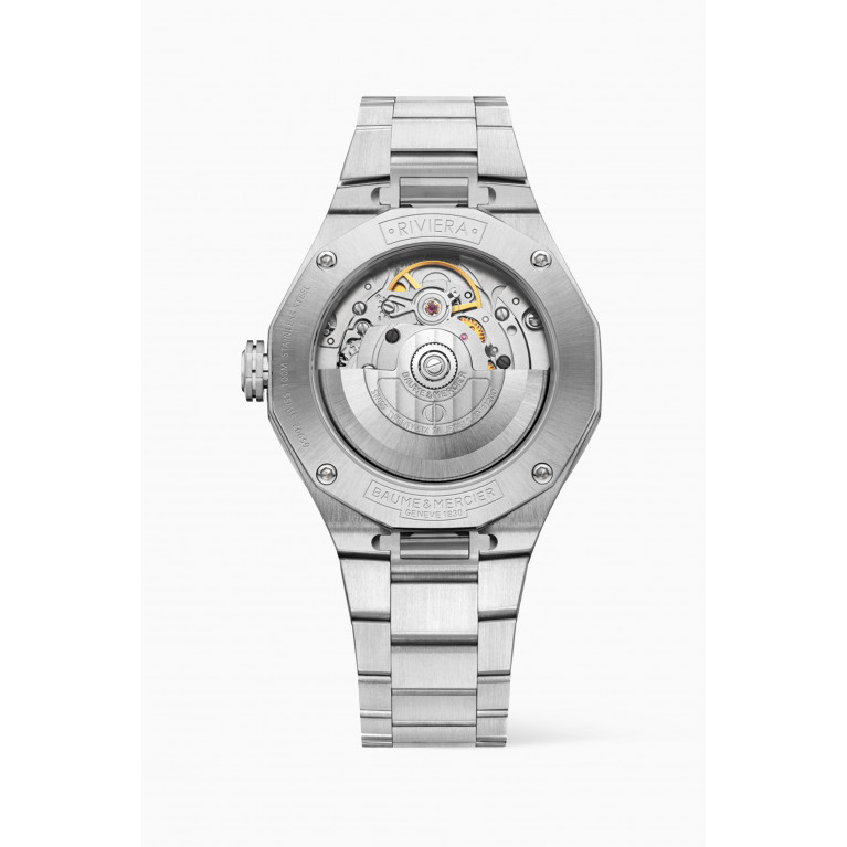 Baume & Mercier - Riviera Automatic Stainless Steel Watch, 36mm