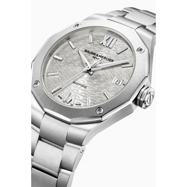 Baume & Mercier - Riviera Automatic Stainless Steel Watch, 36mm