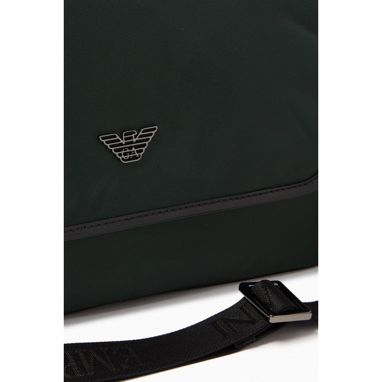 Emporio Armani - EA Crossbody Bag in Recycled Nylon Green