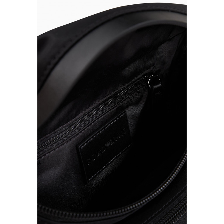 Emporio Armani - EA Eagle Belt Bag in Nylon Black