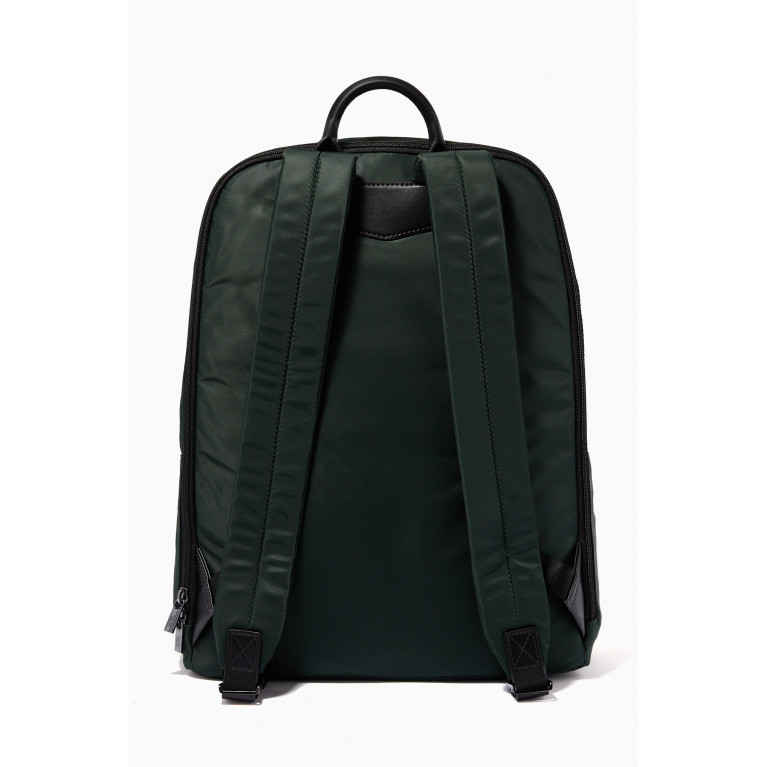 Emporio Armani - EA Eagle Backpack in Recycled Nylon Green