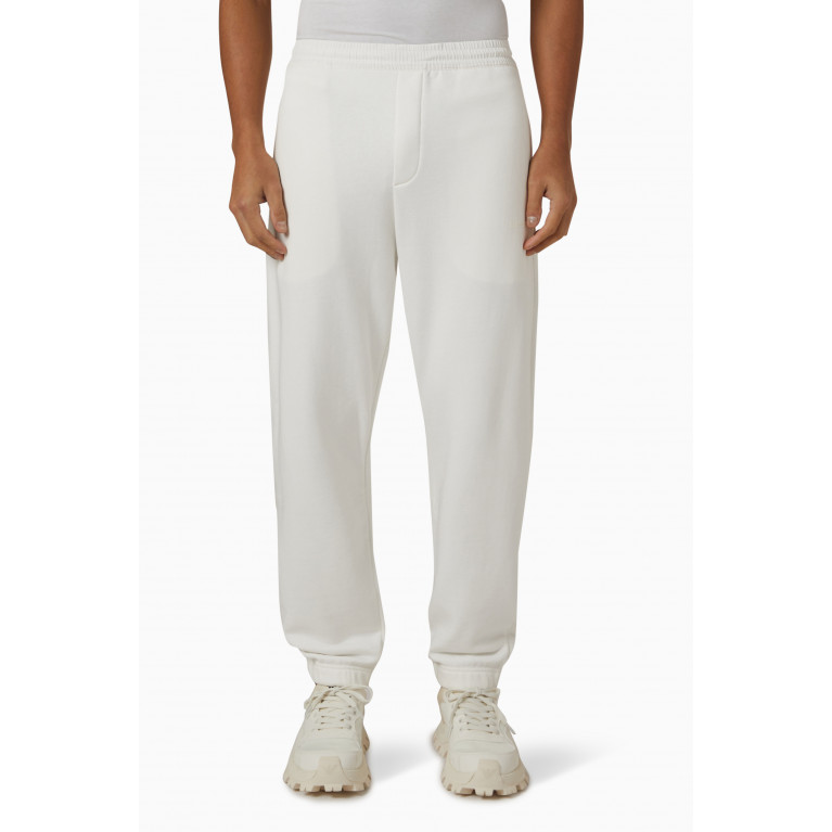 Emporio Armani - Joggers in Cotton Jersey White