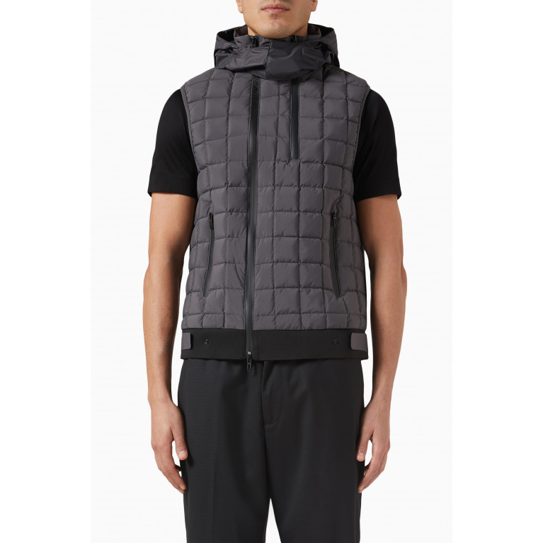Emporio Armani - Travel Essentials Puffer Jacket in Recycled Nylon