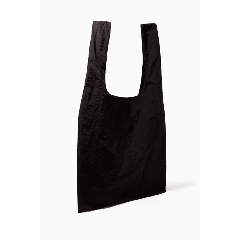 The Giving Movement - Re-Shell100© Shopper Bag in Recycled Nylon Black