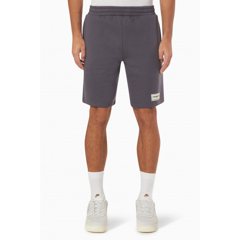 The Giving Movement - Lounge Shorts in Organic Fleece Grey