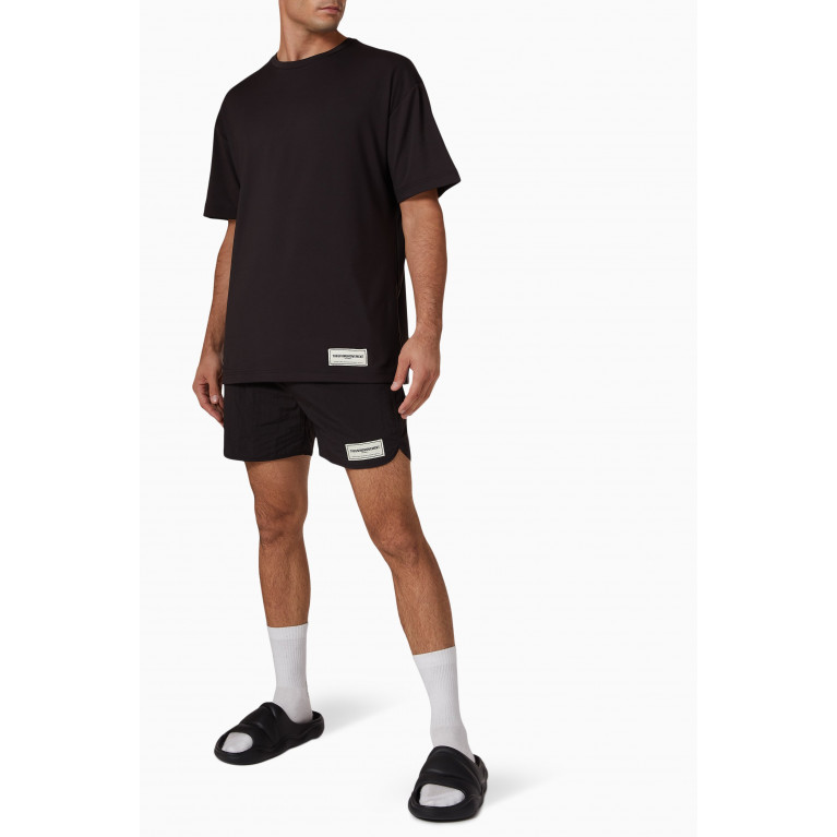 The Giving Movement - Swim Shorts in RE-SHELL100© Black