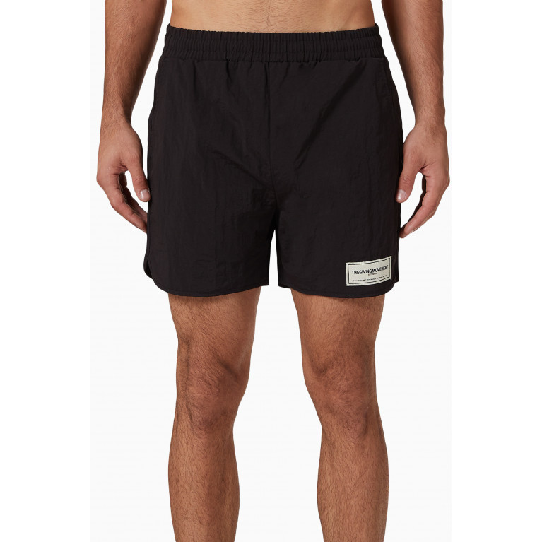 The Giving Movement - Swim Shorts in RE-SHELL100© Black