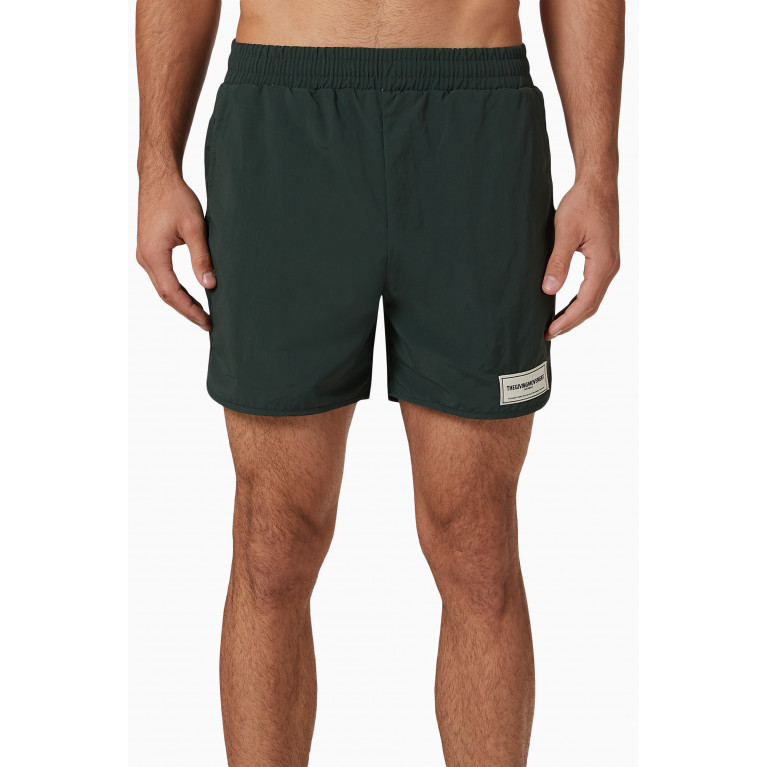 The Giving Movement - Swim Shorts in RE-SHELL100© Green
