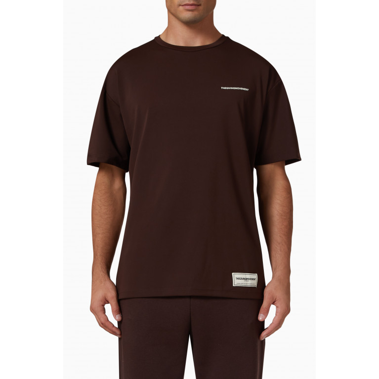The Giving Movement - Relaxed-fit T-shirt in Light SOFTSKIN100© Brown