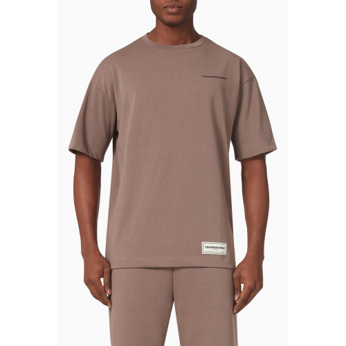 The Giving Movement - Dubai Relaxed-fit T-shirt in COTTONSEY100© Brown