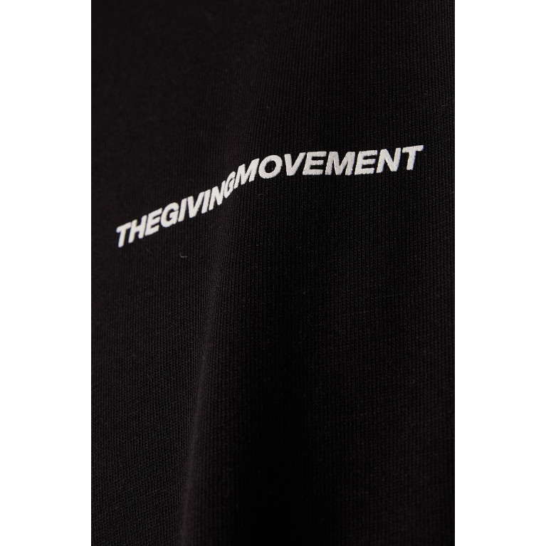 The Giving Movement - Double-layer LA Relaxed-fit T-shirt in COTTONSEY100©