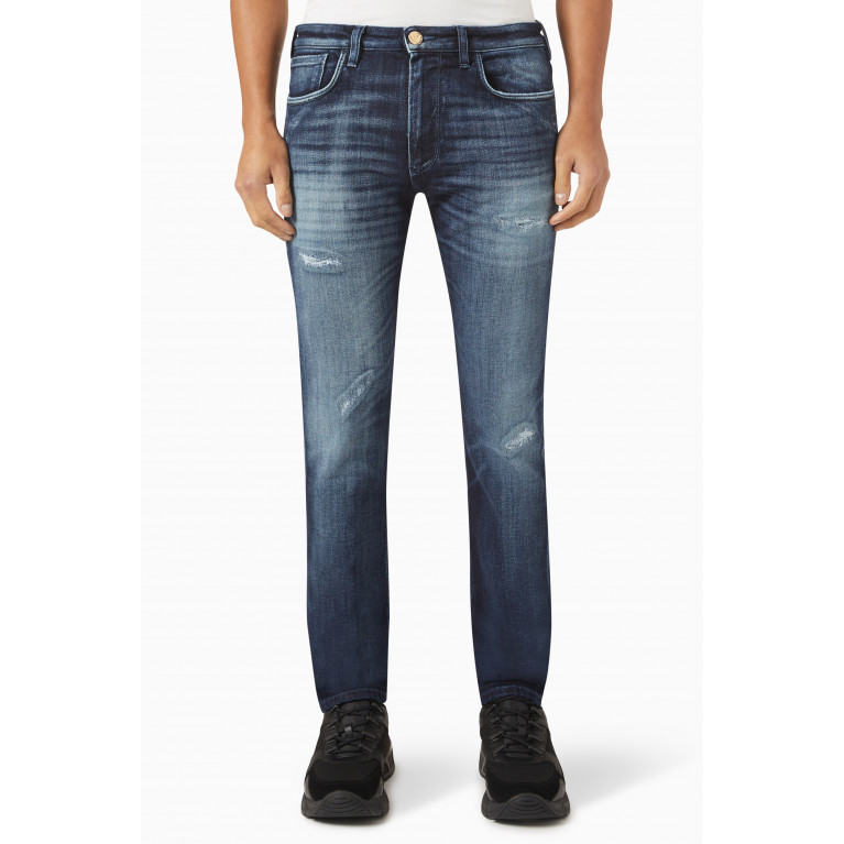 Emporio Armani - J06 Slim-Fit Jeans in Denim Stretch