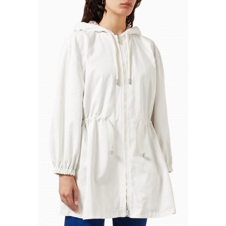 Emporio Armani - Reversible Hooded Trench Jacket