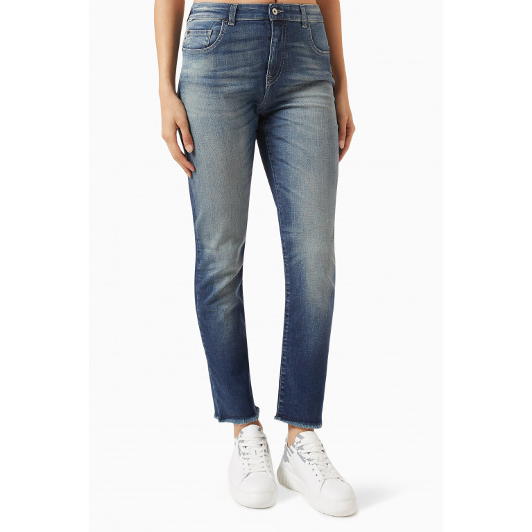 Emporio Armani - J36 Mid-rise Jeans in Denim