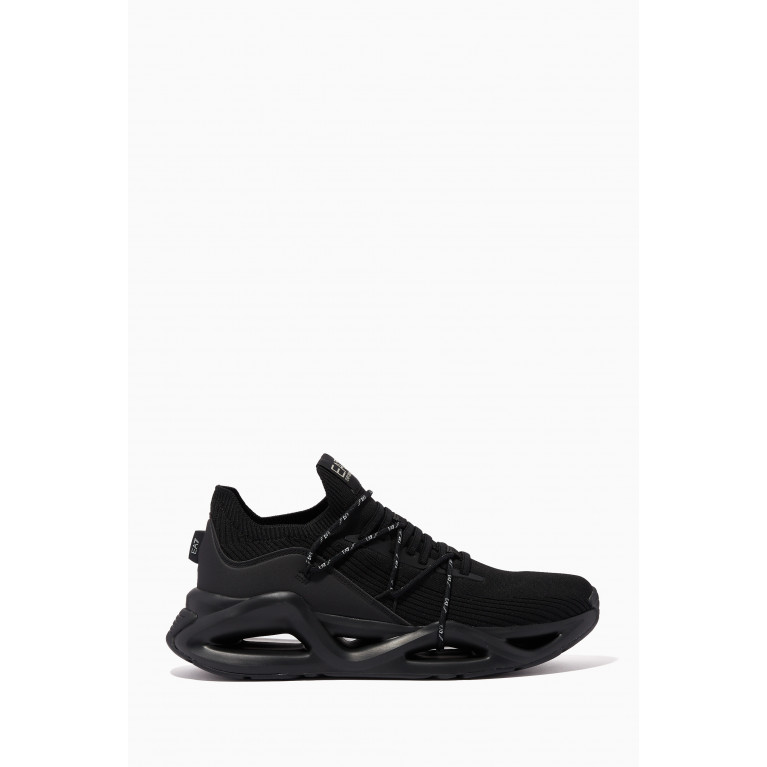 Emporio Armani - EA7 Sneakers in Recycled Knit Mesh
