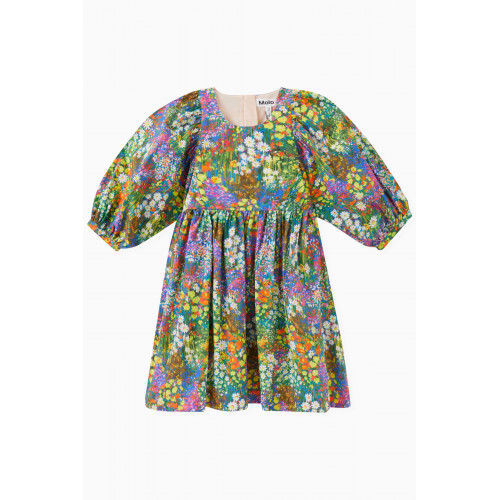 Molo - Floral Dress in Organic Cotton
