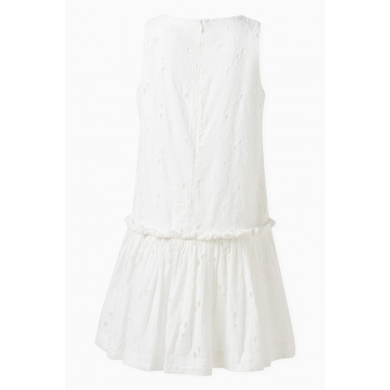 Molo - Caylie Broderie Anglaise Dress in Cotton