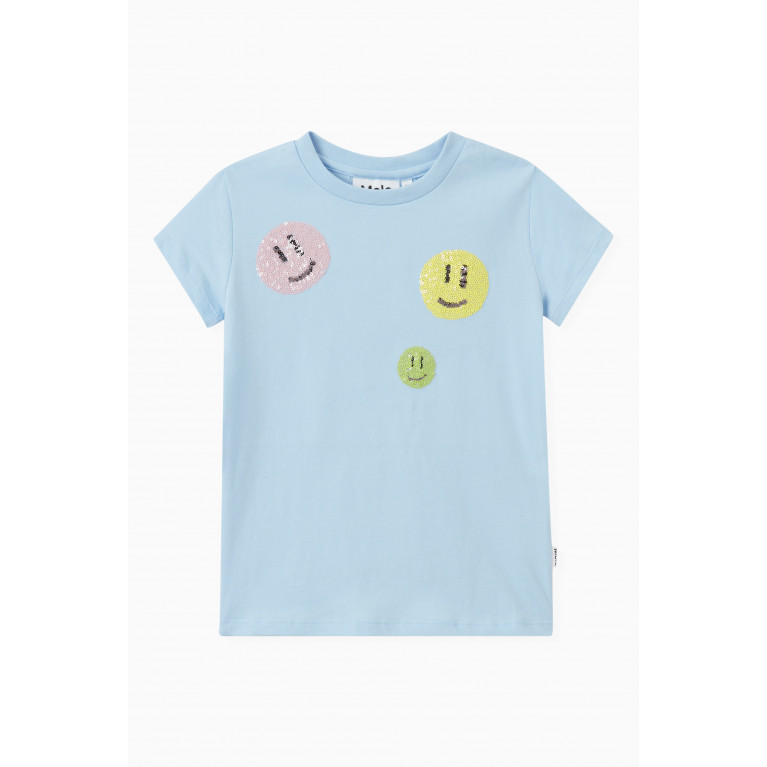 Molo - Smiley T-shirt in Organic Cotton