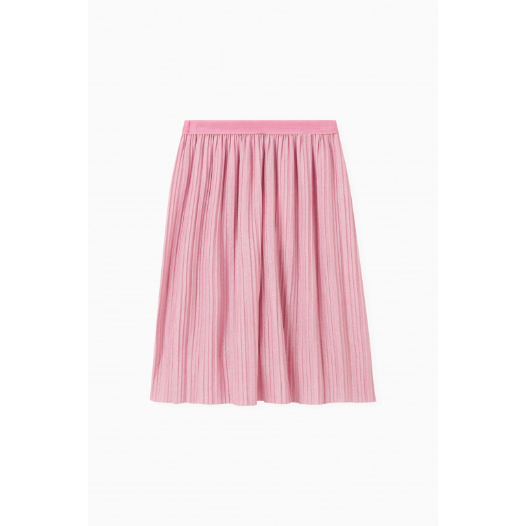 Molo - Pleated Skirt in Rayon-blend