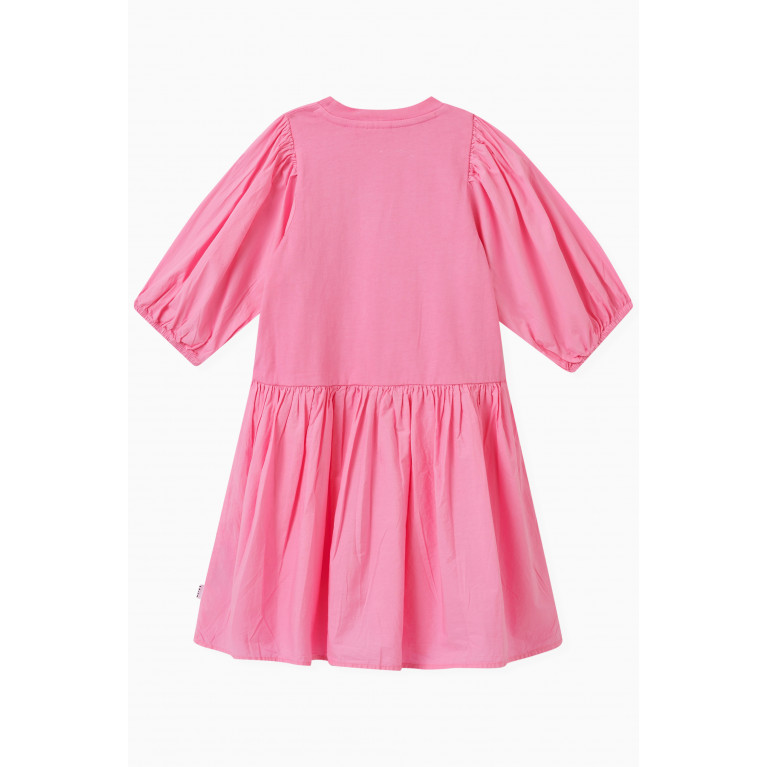 Molo - Cece Dress in Organic Cotton Pink