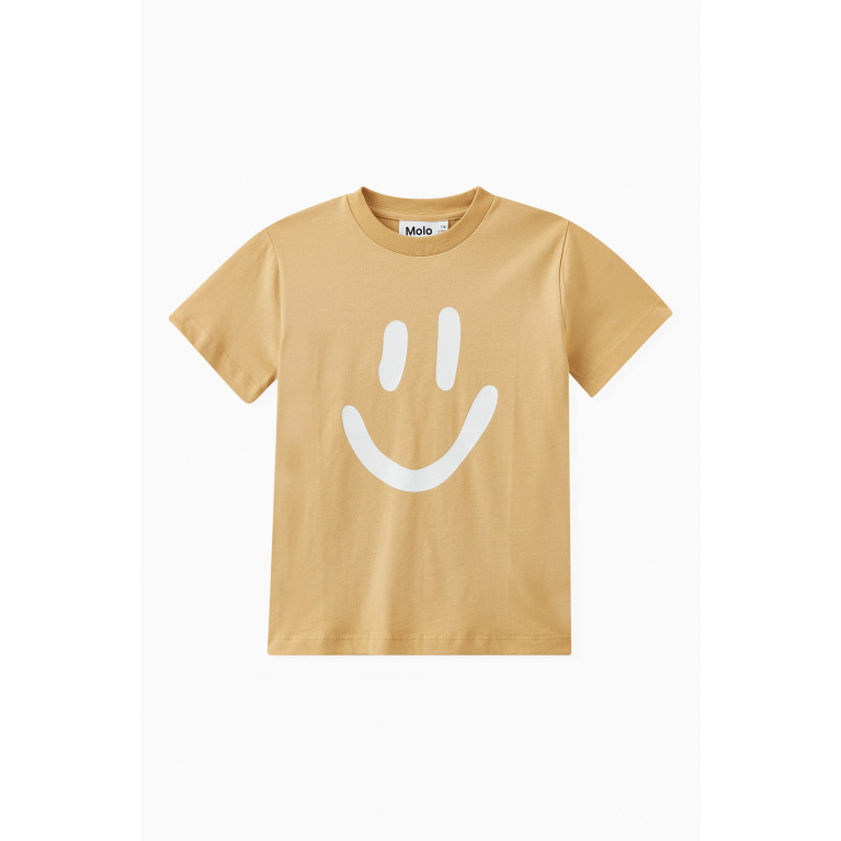 Molo - Roxo T-shirt in Organic Cotton Brown