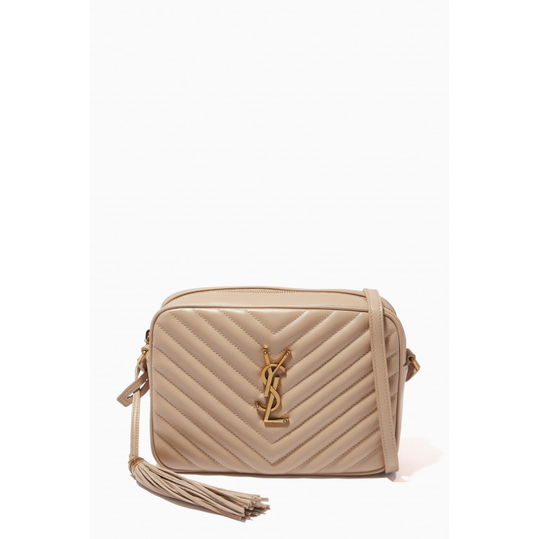 Saint Laurent - Lou Quilted Camera Bag in Leather