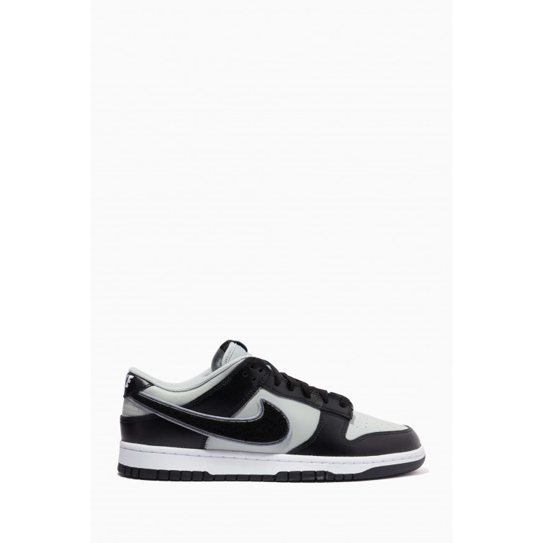 Nike - Dunk Low-top Retro University Sneakers in Leather Grey